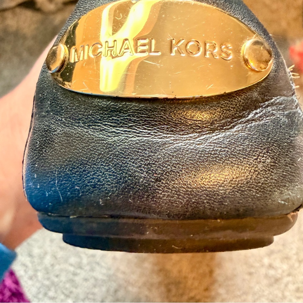 Michael Kors Fulton Leopard Print Calf Hair Driving Loafers - Women’s Size 8.5 - Picture 7 of 9